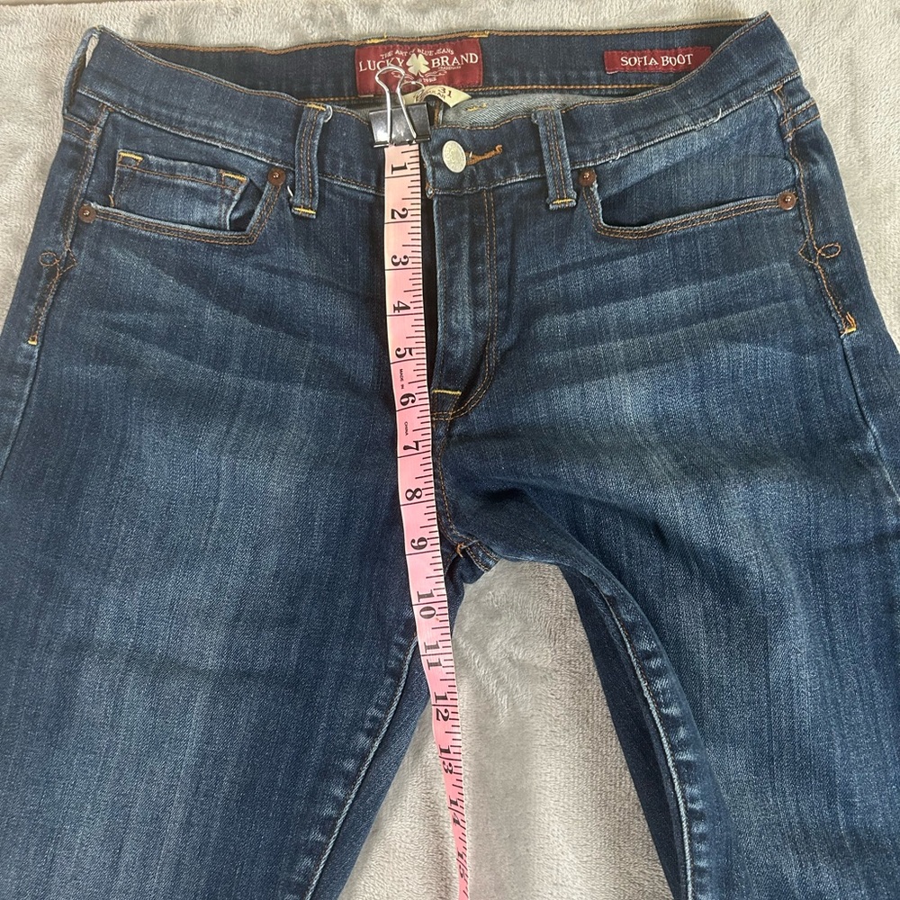 Lucky brand jeans Sophia boot cut dark wash - Picture 8 of 12